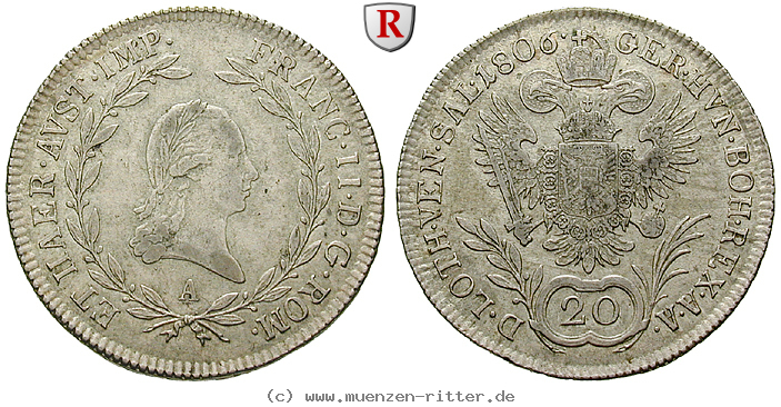 Klicken Sie auf das Bild um es auf Ihrem Rechner zu speichern oesterreich-kaiserreich-franz-ii--i--20-kreuzer/61615.jpg