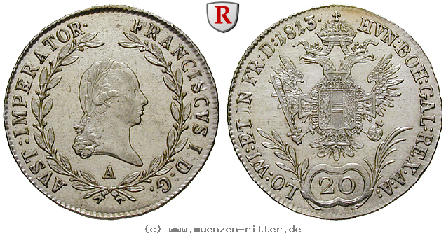 Klicken Sie auf das Bild um es auf Ihrem Rechner zu speichern oesterreich-kaiserreich-franz-ii--i--20-kreuzer/85657.jpg