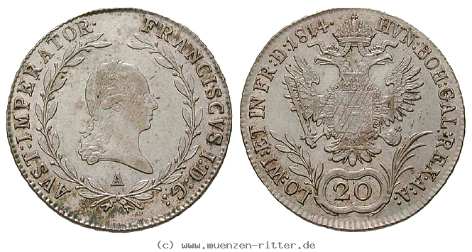 Klicken Sie auf das Bild um es auf Ihrem Rechner zu speichern oesterreich-kaiserreich-franz-ii--i--20-kreuzer/eadt5165.jpg