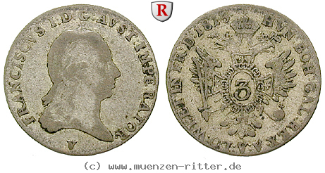 Klicken Sie auf das Bild um es auf Ihrem Rechner zu speichern oesterreich-kaiserreich-franz-ii--i--3-kreuzer/34377.jpg