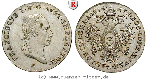 Klicken Sie auf das Bild um es auf Ihrem Rechner zu speichern oesterreich-kaiserreich-franz-ii--i--3-kreuzer/61142.jpg