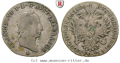 Klicken Sie auf das Bild um es auf Ihrem Rechner zu speichern oesterreich-kaiserreich-franz-ii--i--3-kreuzer/61143.jpg