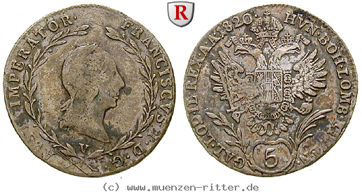 Klicken Sie auf das Bild um es auf Ihrem Rechner zu speichern oesterreich-kaiserreich-franz-ii--i--5-kreuzer/34378.jpg