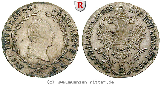 Klicken Sie auf das Bild um es auf Ihrem Rechner zu speichern oesterreich-kaiserreich-franz-ii--i--5-kreuzer/61138.jpg