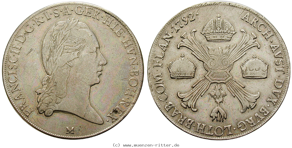 Klicken Sie auf das Bild um es auf Ihrem Rechner zu speichern oesterreich-kaiserreich-franz-ii--i--kronentaler/40039.jpg