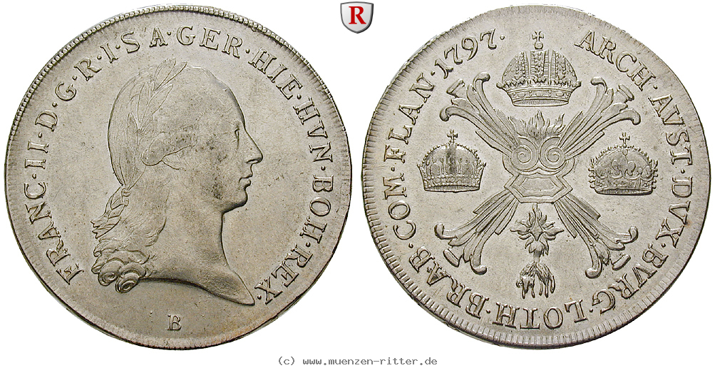 Klicken Sie auf das Bild um es auf Ihrem Rechner zu speichern oesterreich-kaiserreich-franz-ii--i--kronentaler/79385.jpg