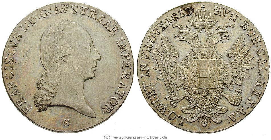 Klicken Sie auf das Bild um es auf Ihrem Rechner zu speichern oesterreich-kaiserreich-franz-ii--i--taler/40064.jpg