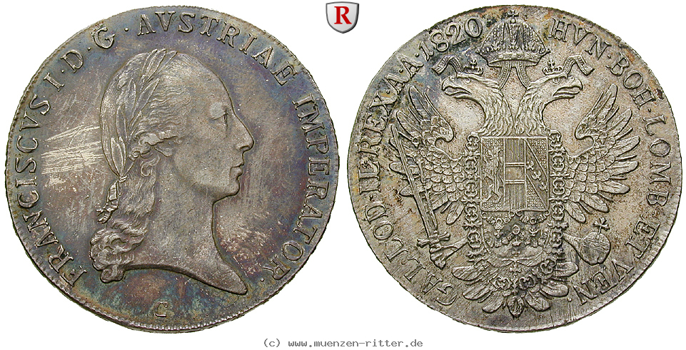Klicken Sie auf das Bild um es auf Ihrem Rechner zu speichern oesterreich-kaiserreich-franz-ii--i--taler/84098.jpg