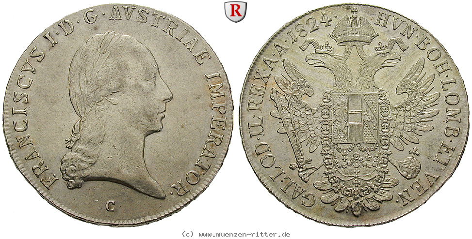 Klicken Sie auf das Bild um es auf Ihrem Rechner zu speichern oesterreich-kaiserreich-franz-ii--i--taler/95614.jpg