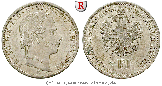 Klicken Sie auf das Bild um es auf Ihrem Rechner zu speichern oesterreich-kaiserreich-franz-joseph-i-1-4-gulden/46308.jpg
