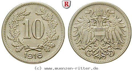 Klicken Sie auf das Bild um es auf Ihrem Rechner zu speichern oesterreich-kaiserreich-franz-joseph-i-10-heller/42426.jpg