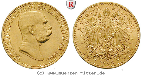Klicken Sie auf das Bild um es auf Ihrem Rechner zu speichern oesterreich-kaiserreich-franz-joseph-i-10-kronen/60490.jpg