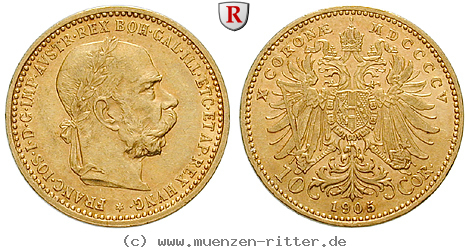 Klicken Sie auf das Bild um es auf Ihrem Rechner zu speichern oesterreich-kaiserreich-franz-joseph-i-10-kronen/73839.jpg