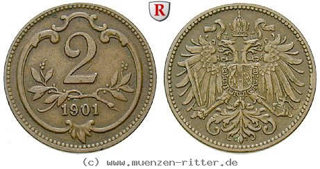 Klicken Sie auf das Bild um es auf Ihrem Rechner zu speichern oesterreich-kaiserreich-franz-joseph-i-2-heller/42440.jpg