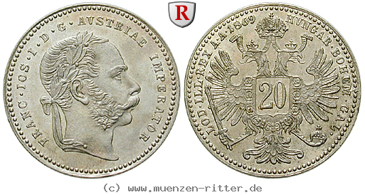 Klicken Sie auf das Bild um es auf Ihrem Rechner zu speichern oesterreich-kaiserreich-franz-joseph-i-20-kreuzer/11411.jpg