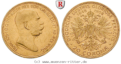 Klicken Sie auf das Bild um es auf Ihrem Rechner zu speichern oesterreich-kaiserreich-franz-joseph-i-20-kronen/52709.jpg