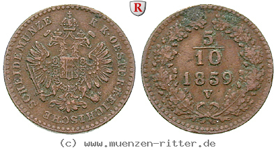 Klicken Sie auf das Bild um es auf Ihrem Rechner zu speichern oesterreich-kaiserreich-franz-joseph-i-5-10-kreuzer/eadt2948.jpg