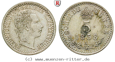 Klicken Sie auf das Bild um es auf Ihrem Rechner zu speichern oesterreich-kaiserreich-franz-joseph-i-5-kreuzer/47193.jpg