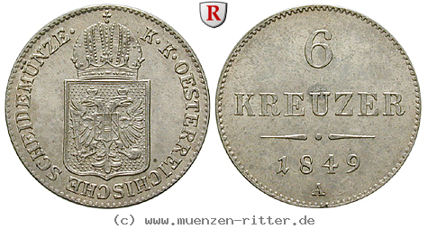 Klicken Sie auf das Bild um es auf Ihrem Rechner zu speichern oesterreich-kaiserreich-franz-joseph-i-6-kreuzer/85718.jpg