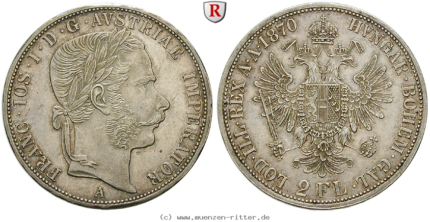 Klicken Sie auf das Bild um es auf Ihrem Rechner zu speichern oesterreich-kaiserreich-franz-joseph-i-doppelgulden/60509.jpg