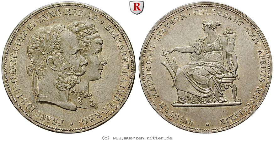 Klicken Sie auf das Bild um es auf Ihrem Rechner zu speichern oesterreich-kaiserreich-franz-joseph-i-doppelgulden/98466.jpg