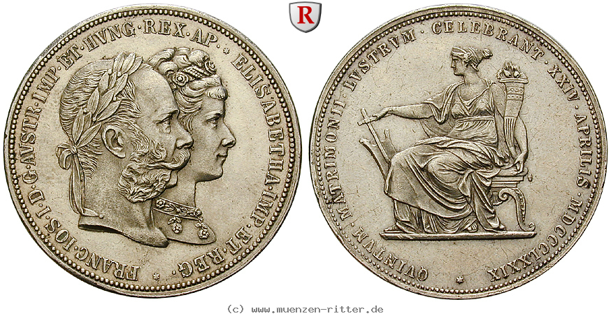 Klicken Sie auf das Bild um es auf Ihrem Rechner zu speichern oesterreich-kaiserreich-franz-joseph-i-doppelgulden/98759.jpg