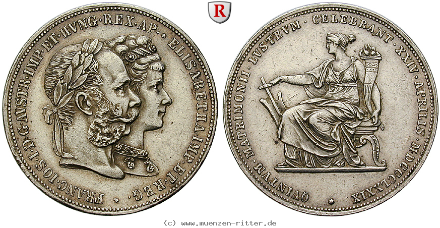 Klicken Sie auf das Bild um es auf Ihrem Rechner zu speichern oesterreich-kaiserreich-franz-joseph-i-doppelgulden/98760.jpg