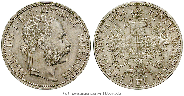 Klicken Sie auf das Bild um es auf Ihrem Rechner zu speichern oesterreich-kaiserreich-franz-joseph-i-gulden/48750.jpg