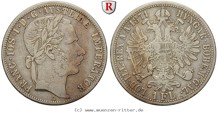 Klicken Sie auf das Bild um es auf Ihrem Rechner zu speichern oesterreich-kaiserreich-franz-joseph-i-gulden/61062.jpg