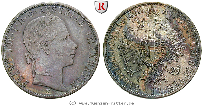Klicken Sie auf das Bild um es auf Ihrem Rechner zu speichern oesterreich-kaiserreich-franz-joseph-i-gulden/84032.jpg