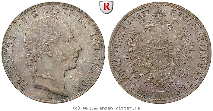 Klicken Sie auf das Bild um es auf Ihrem Rechner zu speichern oesterreich-kaiserreich-franz-joseph-i-gulden/84036.jpg