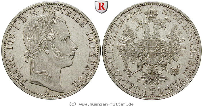 Klicken Sie auf das Bild um es auf Ihrem Rechner zu speichern oesterreich-kaiserreich-franz-joseph-i-gulden/85684.jpg