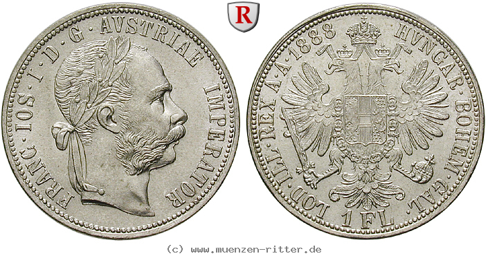 Klicken Sie auf das Bild um es auf Ihrem Rechner zu speichern oesterreich-kaiserreich-franz-joseph-i-gulden/85697.jpg