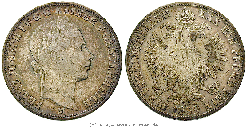 Klicken Sie auf das Bild um es auf Ihrem Rechner zu speichern oesterreich-kaiserreich-franz-joseph-i-vereinstaler/49823.jpg