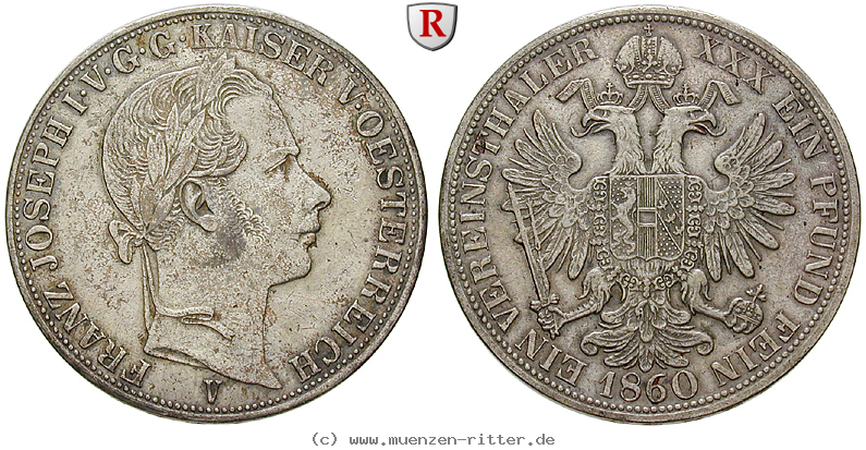 Klicken Sie auf das Bild um es auf Ihrem Rechner zu speichern oesterreich-kaiserreich-franz-joseph-i-vereinstaler/84040.jpg