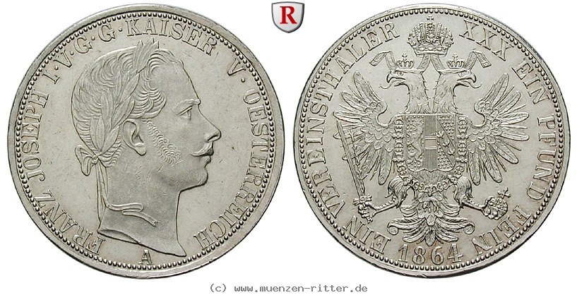 Klicken Sie auf das Bild um es auf Ihrem Rechner zu speichern oesterreich-kaiserreich-franz-joseph-i-vereinstaler/85677.jpg