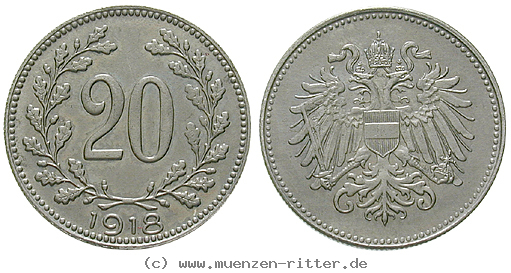 Klicken Sie auf das Bild um es auf Ihrem Rechner zu speichern oesterreich-kaiserreich-karl-i-20-heller/42441.jpg