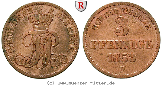 Klicken Sie auf das Bild um es auf Ihrem Rechner zu speichern oldenburg-nicolaus-friedrich-peter-3-pfennig/31531.jpg