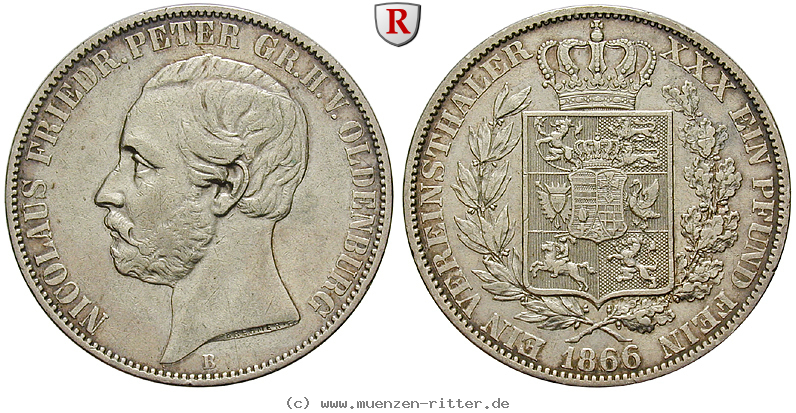 oldenburg-nicolaus-friedrich-peter-vereinstaler/102037.jpg