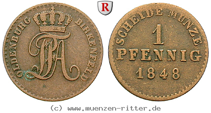 Klicken Sie auf das Bild um es auf Ihrem Rechner zu speichern oldenburg-paul-friedrich-august-pfennig/22516.jpg