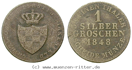 Klicken Sie auf das Bild um es auf Ihrem Rechner zu speichern oldenburg-paul-friedrich-august-silbergroschen/18348.jpg