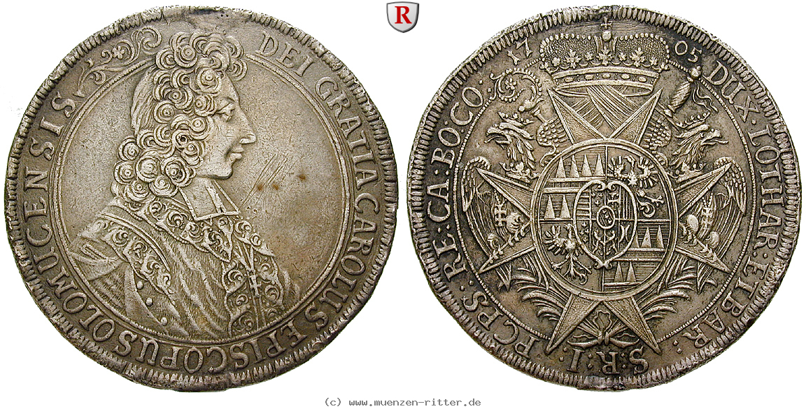 Klicken Sie auf das Bild um es auf Ihrem Rechner zu speichern olmuetz-bistum-karl-iii-von-lothringen-taler/82432.jpg