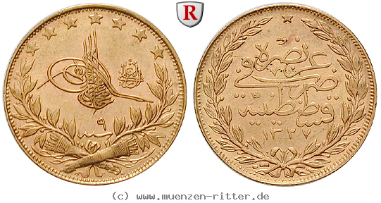 osmanisches-reich-mohammed-v-100-piaster/26061.jpg