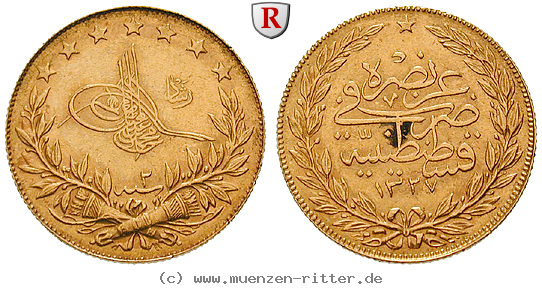osmanisches-reich-mohammed-v-100-piaster/52922.jpg