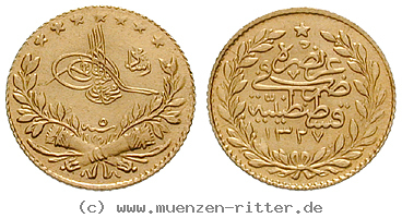 Klicken Sie auf das Bild um es auf Ihrem Rechner zu speichern osmanisches-reich-mohammed-v-25-piaster/15721.jpg