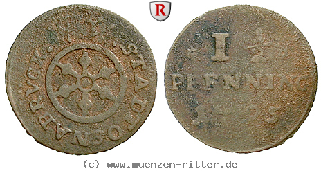 Klicken Sie auf das Bild um es auf Ihrem Rechner zu speichern osnabrueck-stadt-1-1-2-pfennig/18258.jpg