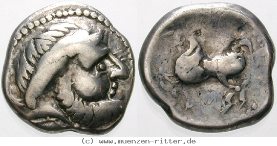 Klicken Sie auf das Bild um es auf Ihrem Rechner zu speichern ostkelten-tetradrachme/ekel305.jpg