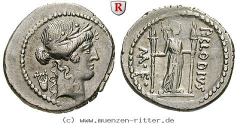 Klicken Sie auf das Bild um es auf Ihrem Rechner zu speichern p-clodius-denar/76535.jpg