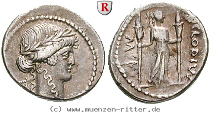 Klicken Sie auf das Bild um es auf Ihrem Rechner zu speichern p-clodius-denar/erom10160.jpg