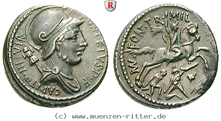 Klicken Sie auf das Bild um es auf Ihrem Rechner zu speichern p-fonteius-p-f-capito-denar/67324.jpg